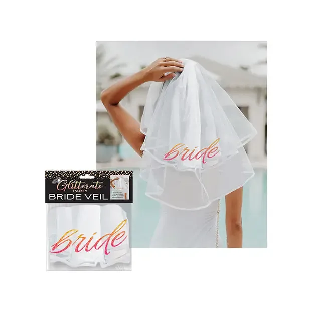 Glitterati Party Bride Veil Little Genie Vibrators Glitterati Party Bride Veil Little Genie Vibrators