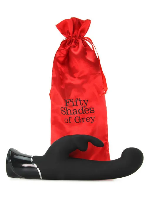 Greedy Girl Rabbit Vibrator Fifty Shades of Grey Female Sex Toys