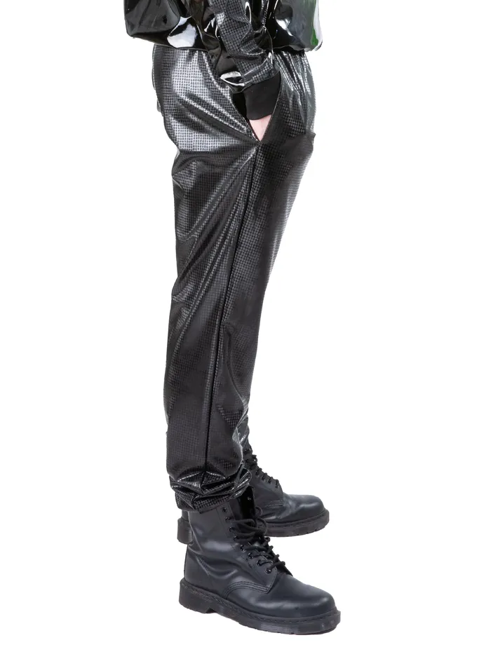 HonourSkintwocom VynX Jogging Bottoms with Square Pattern Male Sex Toys HonourSkintwocom VynX Jogging Bottoms with Square Pattern Male Sex Toys