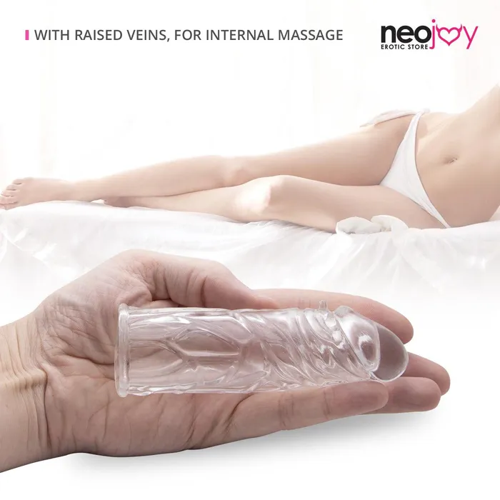 Male Sex Toys Neojoy Neojoy Realistic Clear Penis Sleeve Male Sex Toys Neojoy Neojoy Realistic Clear Penis Sleeve