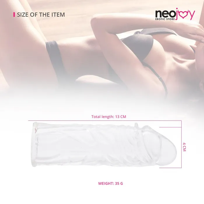 Male Sex Toys Neojoy Neojoy Realistic Clear Penis Sleeve Male Sex Toys Neojoy Neojoy Realistic Clear Penis Sleeve