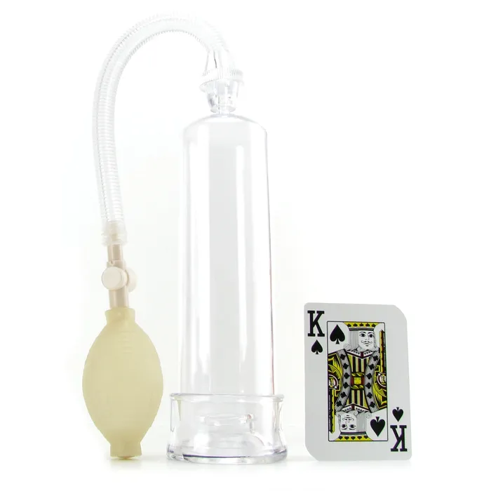 Male Sex Toys Pipedream Beginners Power Pump in Clear Male Sex Toys Pipedream Beginners Power Pump in Clear