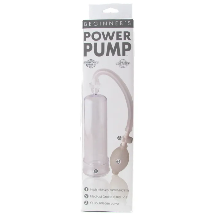 Male Sex Toys Pipedream Beginners Power Pump in Clear Male Sex Toys Pipedream Beginners Power Pump in Clear