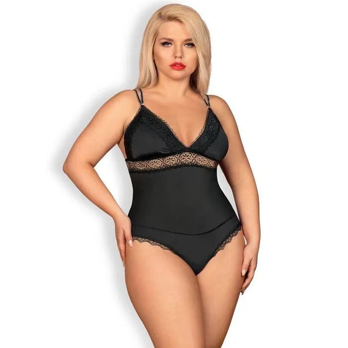 Obsessive Obsessive Sexy Lingerie Lolitte Teddy XXL Black Anal