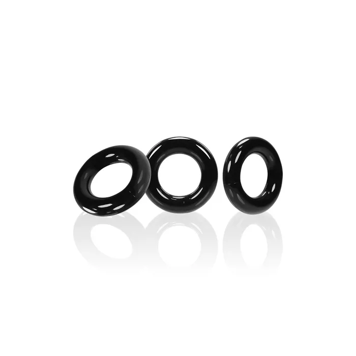 Oxballs Willy Rings Cock Rings 3 Pack Black Oxballs Dildos