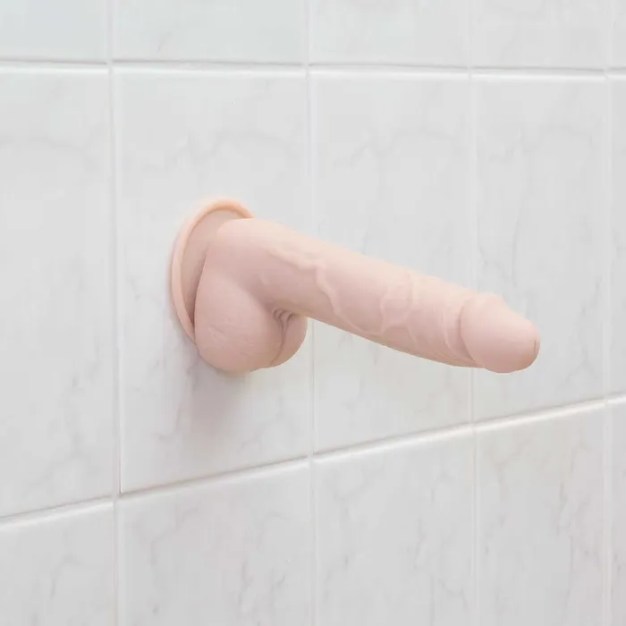PL Dildos Pure Love 75 Inch Realistic Silicone Dildo with Balls Beige