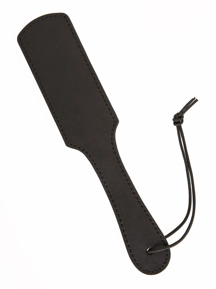 Restraints Black Leather Spanking Paddle HonourSkintwocom