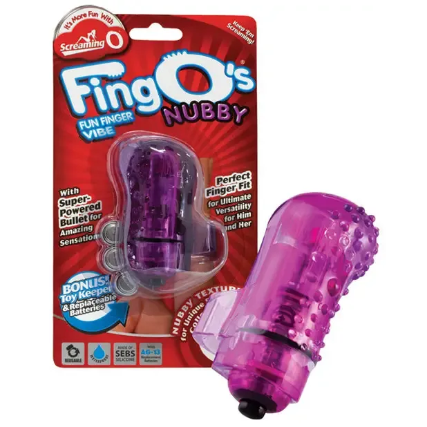 Screaming O Vibrators Screaming O FingO Nubby
