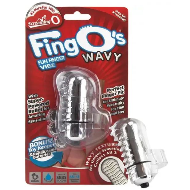 Screaming O Vibrators Screaming O FingO Nubby Screaming O Vibrators Screaming O FingO Nubby