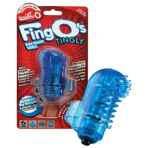 Screaming O Vibrators Screaming O FingO Nubby Screaming O Vibrators Screaming O FingO Nubby