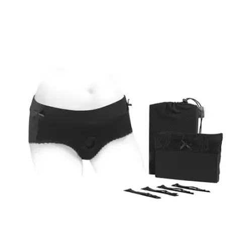 SpareParts Bella Cleavage Booty Short Harness Black Size M SpareParts Hardware Anal SpareParts Bella Cleavage Booty Short Harness Black Size M SpareParts Hardware Anal