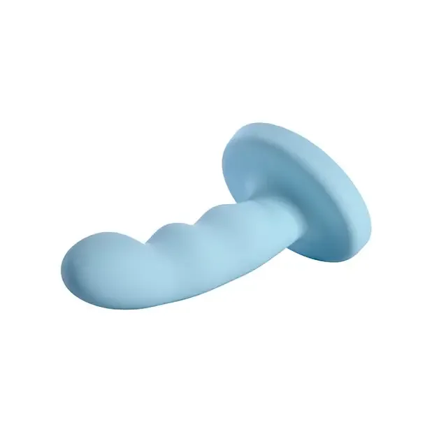 Sportsheets Sportsheets Merge Collection Jaspar 6 in Silicone GSpot Dildo with Suction Cup Aqua Female Sex Toys Sportsheets Sportsheets Merge Collection Jaspar 6 in Silicone GSpot Dildo with Suction Cup Aqua Female Sex Toys