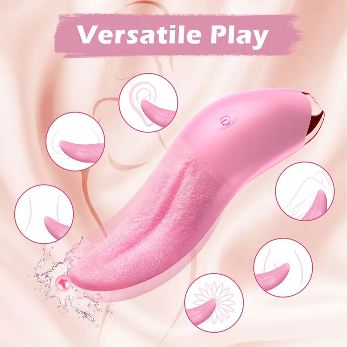 Amovibe Female Sex Toys Tongue Vibrator