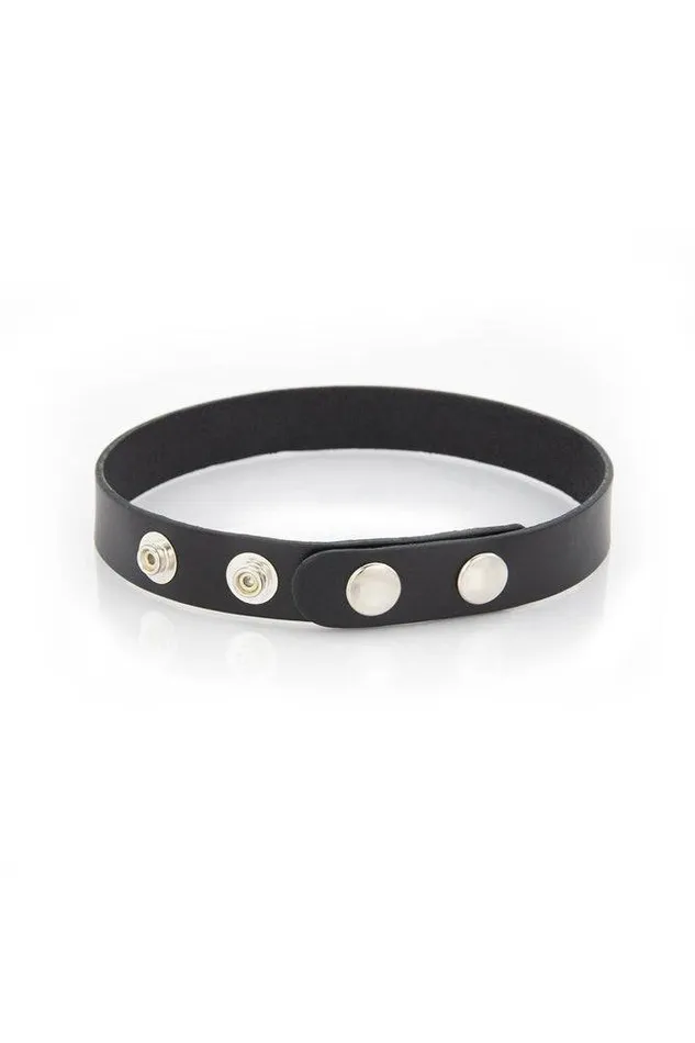 Anal Ego Driven Ego Driven Suede Lined Choker Black Small