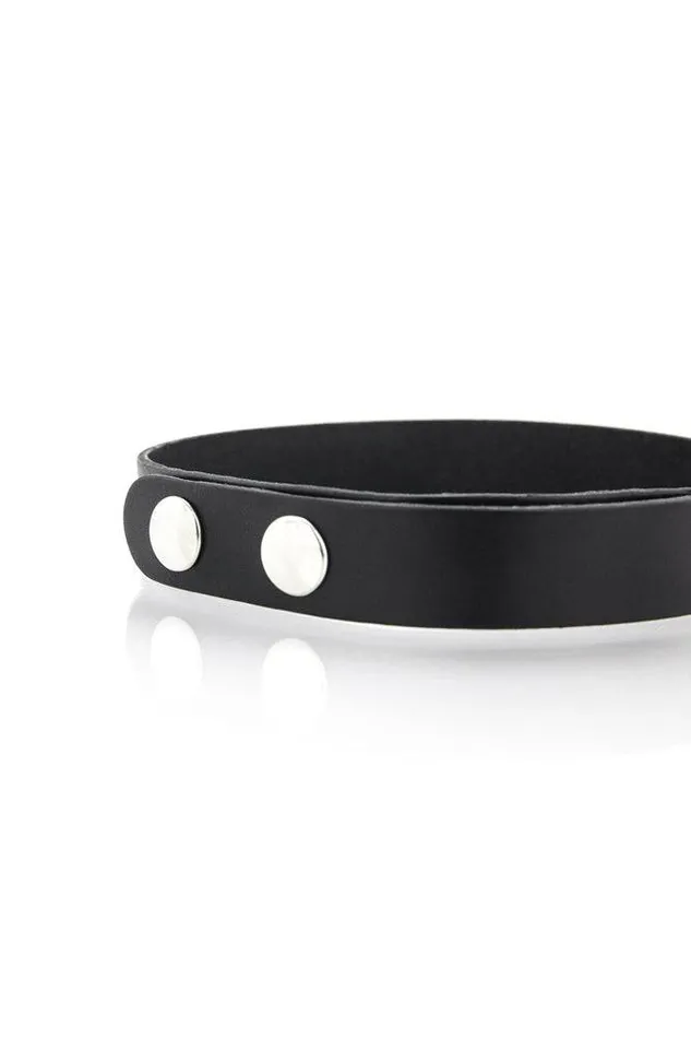 Anal Ego Driven Ego Driven Suede Lined Choker Black Small