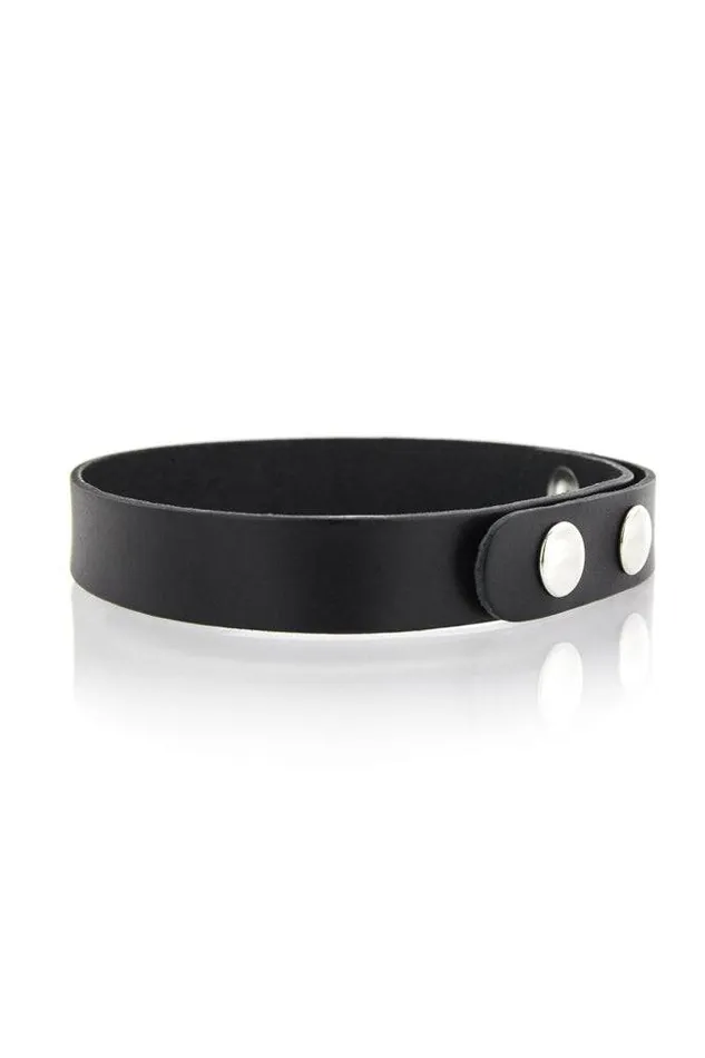 Anal Ego Driven Ego Driven Suede Lined Choker Black Small