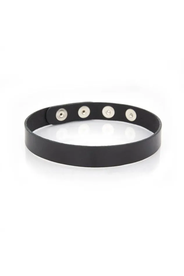 Anal Ego Driven Ego Driven Suede Lined Choker Black Small