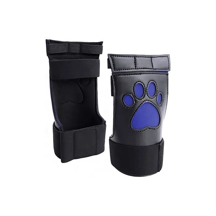 Anal Shots Ouch Puppy Play Neoprene Kit LXL BlackBlue Shots Toys