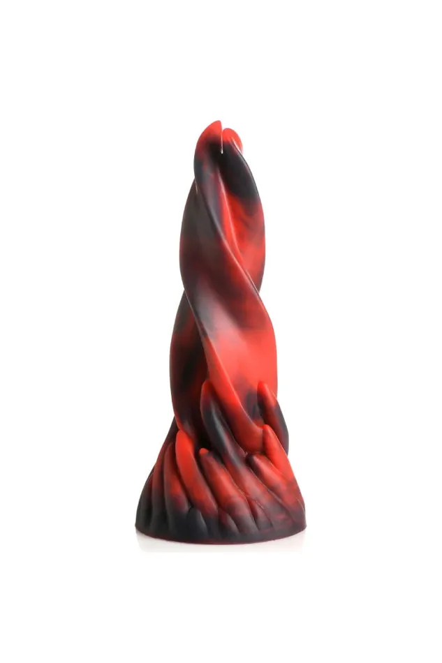 Dildos XR Brands Creature Cocks Hell Kiss Twisted Tongues Silicone Dildo RedBlack XR Brands Dildos XR Brands Creature Cocks Hell Kiss Twisted Tongues Silicone Dildo RedBlack XR Brands
