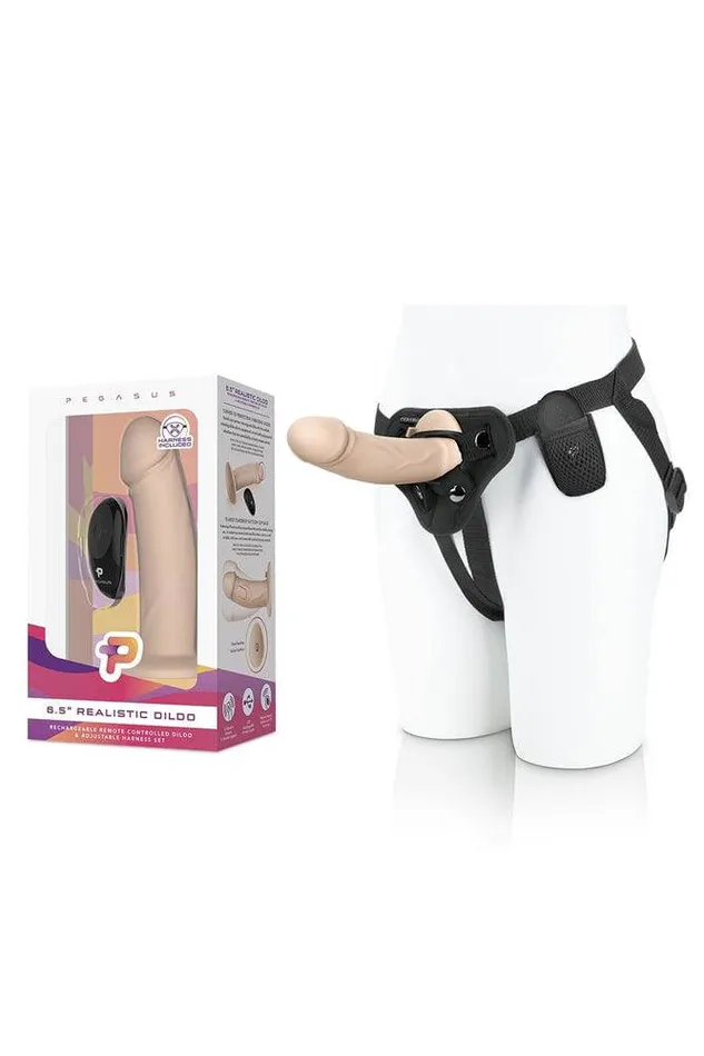 Electric Eel Pegasus 65 Vibrating Realistic Dildo With Harness Beige Electric Eel Female Sex Toys Electric Eel Pegasus 65 Vibrating Realistic Dildo With Harness Beige Electric Eel Female Sex Toys