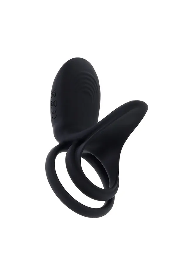 Evolved Couples Playboy Just Right Vibrating Cock Ring Black