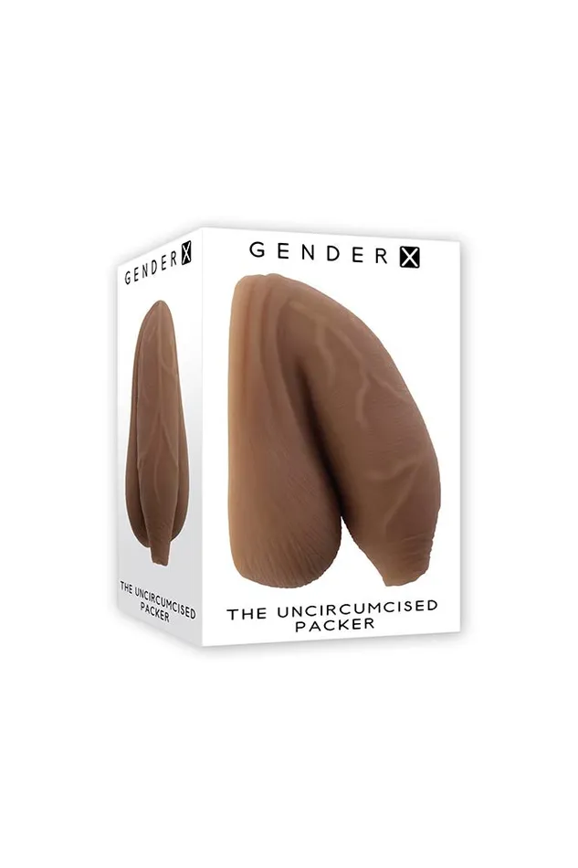 Evolved Gender X Uncircumcised Packing Penis Various Colors Male Sex Toys