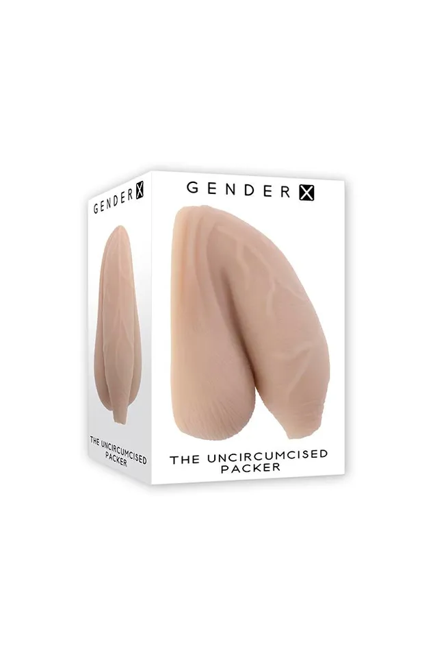 Evolved Gender X Uncircumcised Packing Penis Various Colors Male Sex Toys