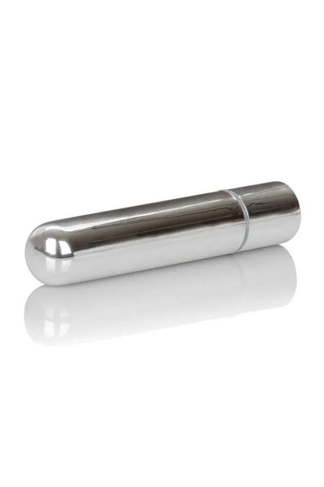 Female Sex Toys Cal Exotics Cal Exotics Rechargeable Bullet Vibrator Silver