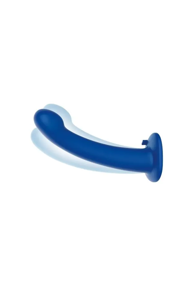 Female Sex Toys Electric Eel Electric Eel Pegasus 8 Remote Control PSpot Silicone Dildo And Harness Blue