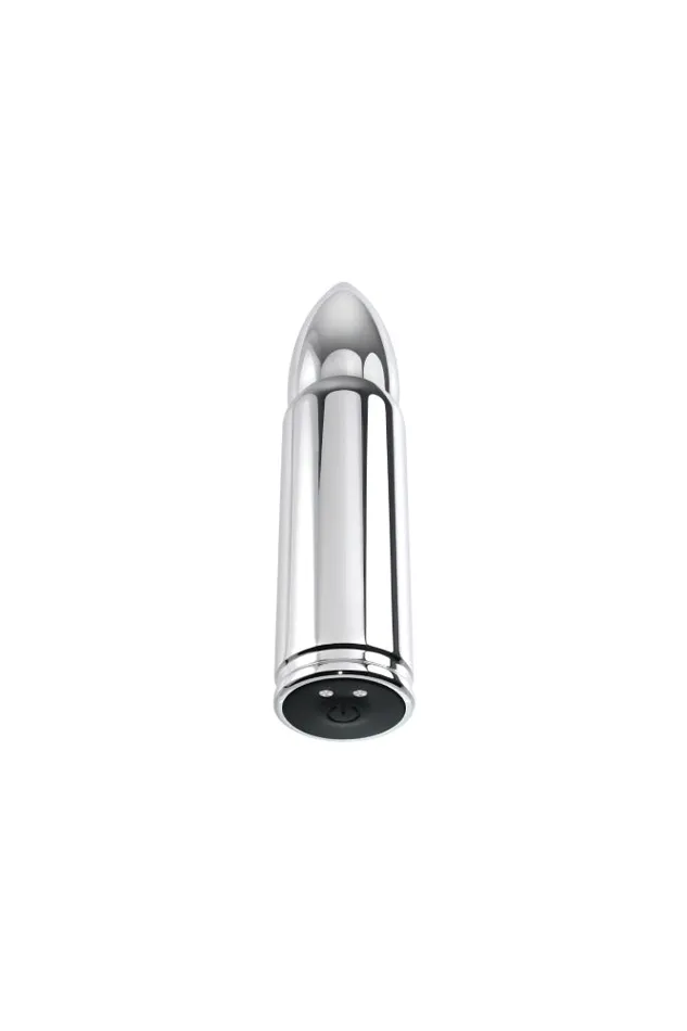 Female Sex Toys ZERO TOLERANCE Zero Tolerance Full Metal Love Bullet Vibrator Silver