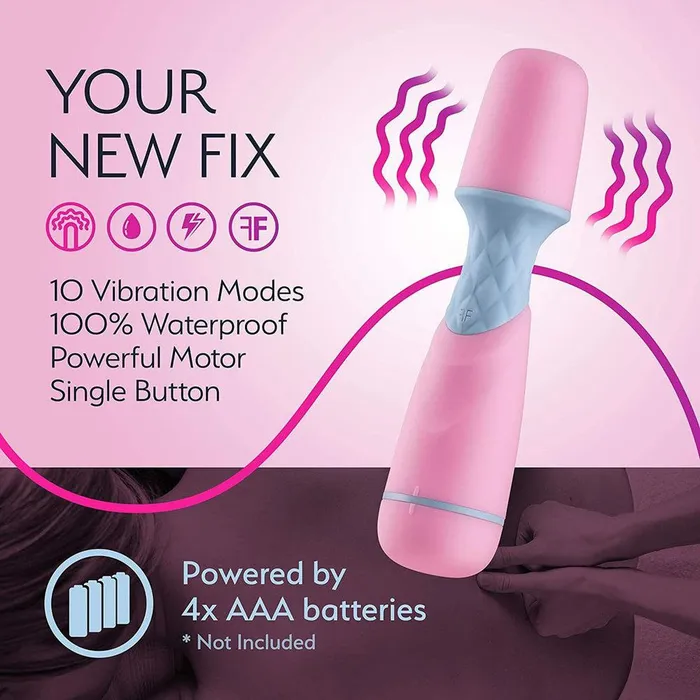 Femme Funn FFIX Mini Wand Massager Pink Femme Funn Vibrators