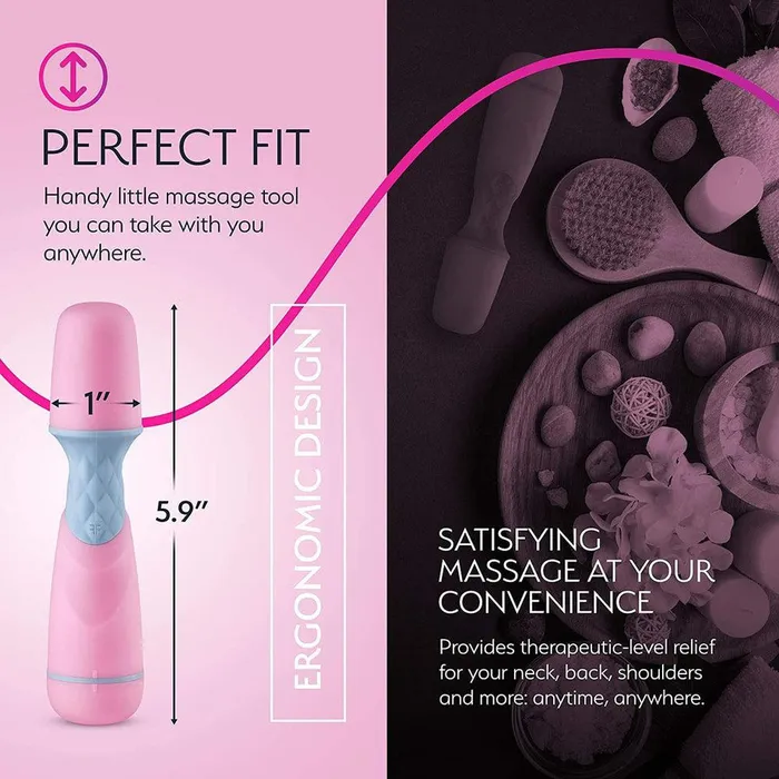 Femme Funn FFIX Mini Wand Massager Pink Femme Funn Vibrators