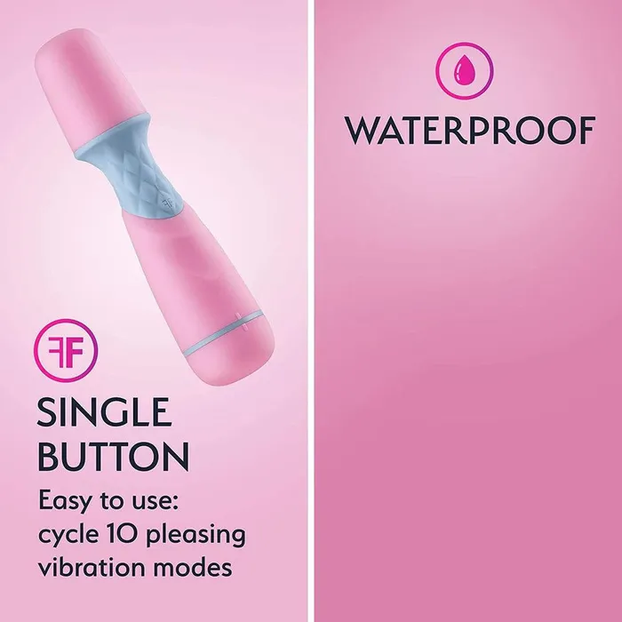 Femme Funn FFIX Mini Wand Massager Pink Femme Funn Vibrators