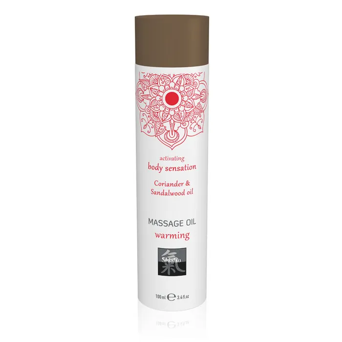 HOT Shiatsu Massage Oil 100ml Coriander Sandalwood HOT Couples