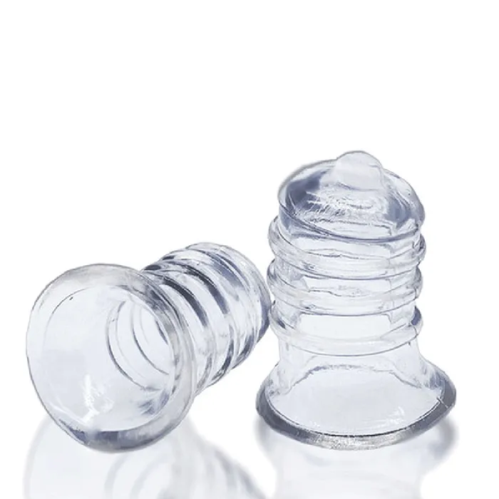 HunkyJunk Anal HunkyJunk Elong Wide Base Nipsucker Clear