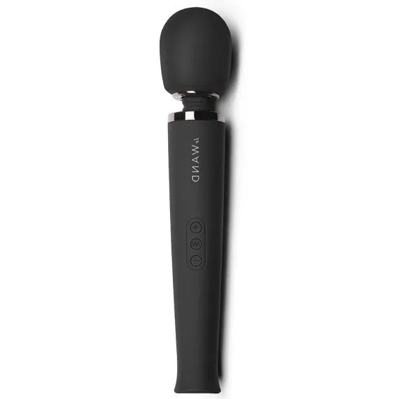 Le Wand Original Rechargeable Wand Massager Black LE WAND Vibrators