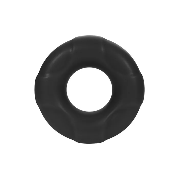 Male Sex Toys FORTO F33 17mm Liquid Silicone Cock Ring Black Small FORTO