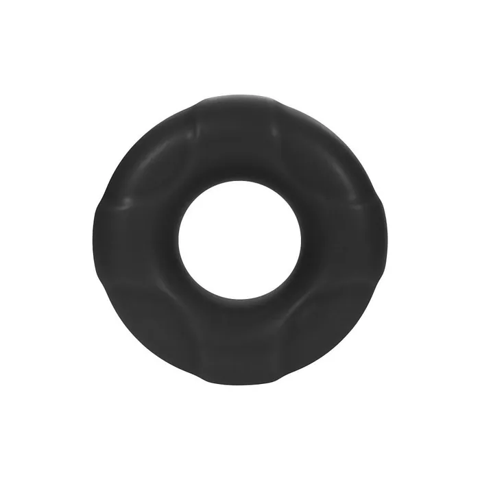 Male Sex Toys FORTO F33 17mm Liquid Silicone Cock Ring Black Small FORTO