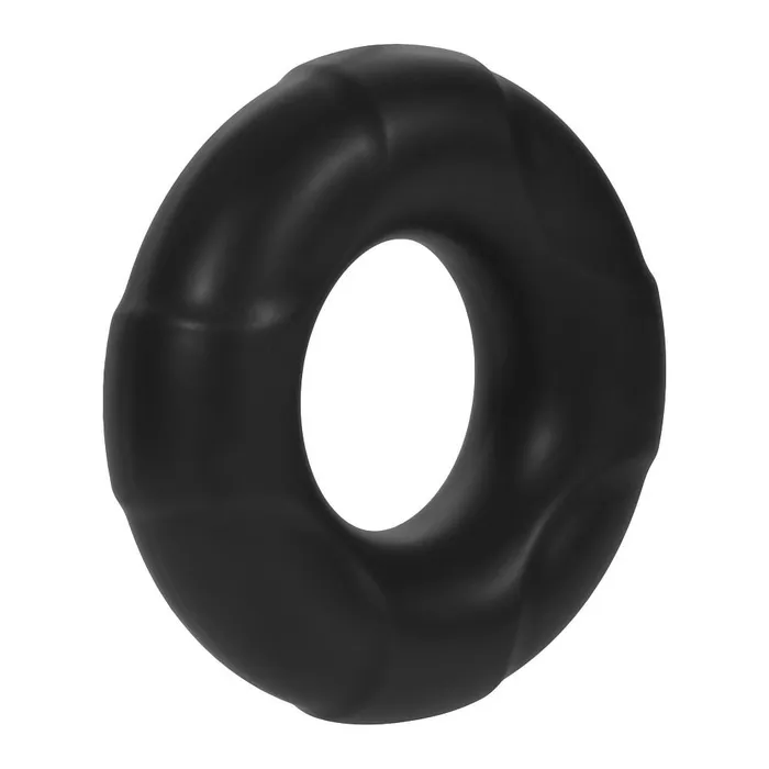 Male Sex Toys FORTO F33 17mm Liquid Silicone Cock Ring Black Small FORTO