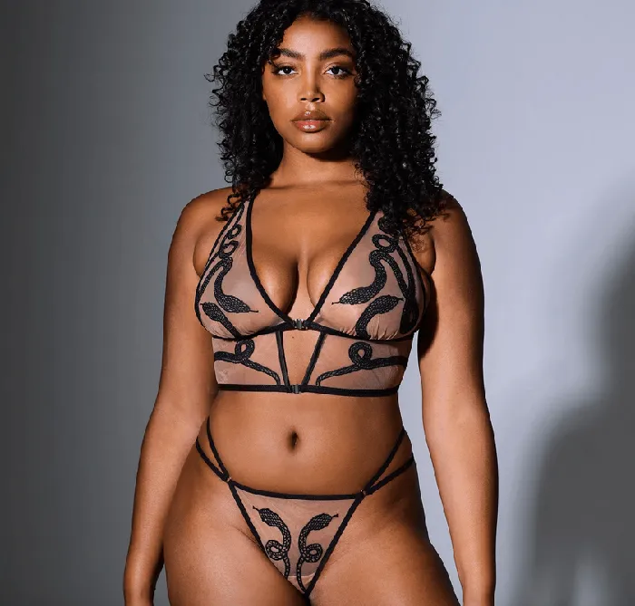 Male Sex Toys Thistle Spire Medusa Thong Butterscotch