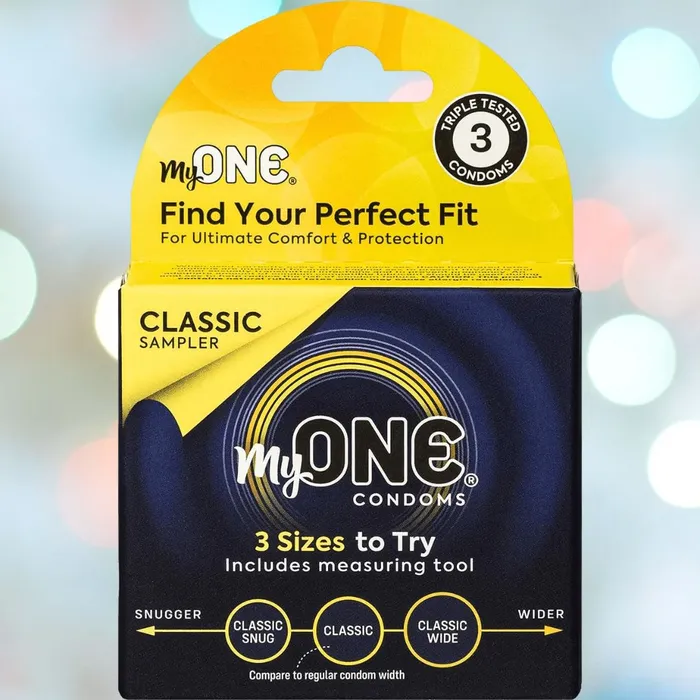 MyONE myONE Classic Condom Sampler With FitKit Measuring Tool Female Sex Toys MyONE myONE Classic Condom Sampler With FitKit Measuring Tool Female Sex Toys
