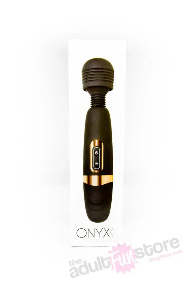 Onyxxx Vibrators Onyxxx Darque Rechargeable Massage Wand BlackRose Gold