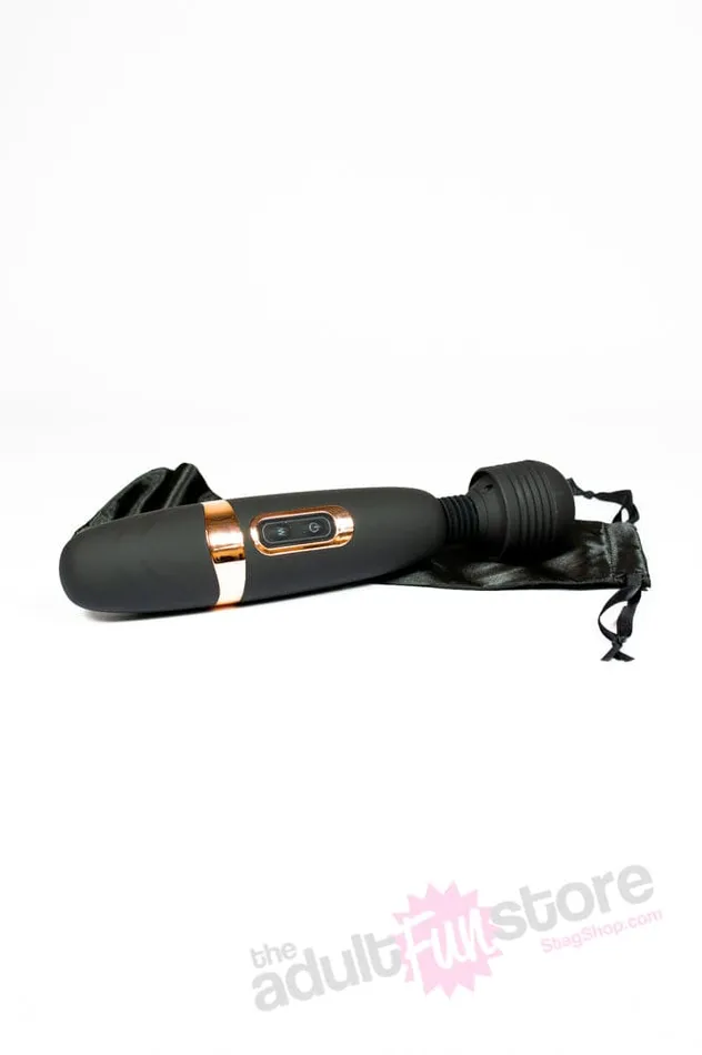 Onyxxx Vibrators Onyxxx Darque Rechargeable Massage Wand BlackRose Gold