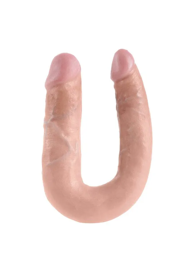 Pipedream Dildos Pipedream King Cock Double Trouble Curved Ultra Realistic Double Ended Dildo Medium Beige Pipedream Dildos Pipedream King Cock Double Trouble Curved Ultra Realistic Double Ended Dildo Medium Beige