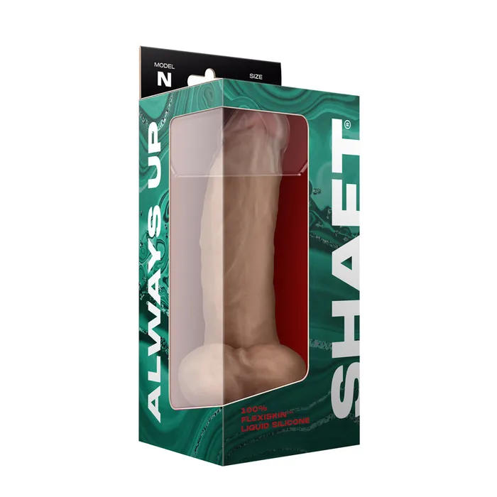 Shaft Model N Liquid Silicone Dildo With Balls 95 Inch Pine SHAFT Dildos