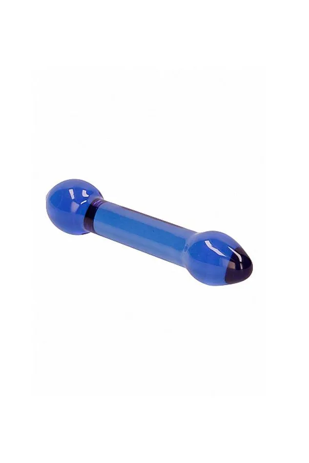 Shots Toys Shots Toys Chrystalino Treasure Glass Dildo Blue Dildos