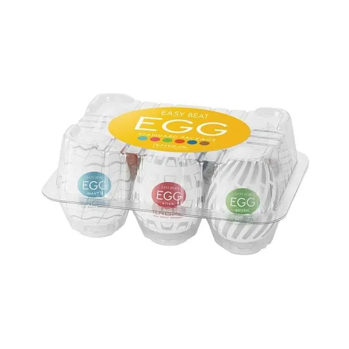 TENGA Egg Variety Pack Standard Penis Strokers 6 Pack Tenga Male Sex Toys