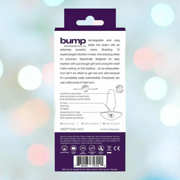 VeDO Bump Waterproof Anal Vibrator VeDO Vibrators