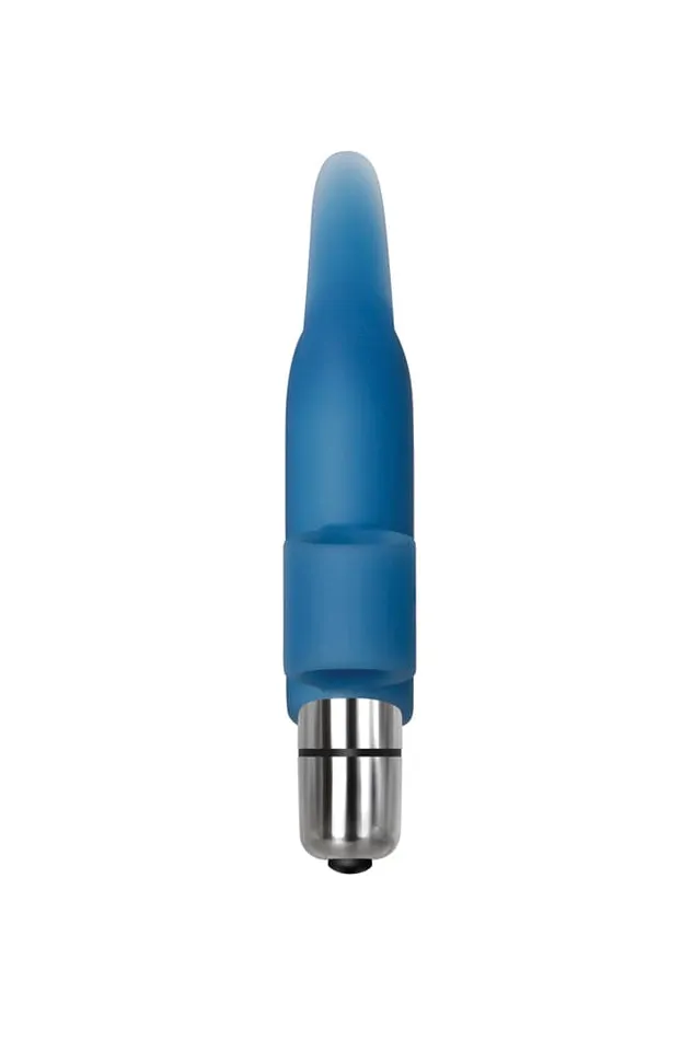 Vibrators Adam Eve Adam Eve Blue Dolphin Finger Vibe