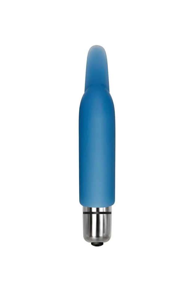 Vibrators Adam Eve Adam Eve Blue Dolphin Finger Vibe